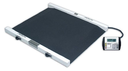 Detecto Scale Wheelchair Scale Detecto® Digital LCD Display 1000 lbs. / 474 kg Capacity Battery Operated - Each - 6500-EA