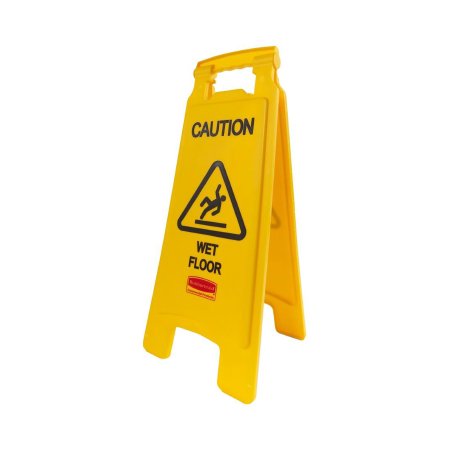 RJ Schinner Co Floor Sign Caution Caution - Each - FG611277YEL-EA