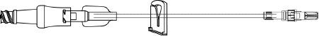 ICU Medical IV Extension Set Small Bore 8 Inch Tubing - Case of 50 - SC9016-CS