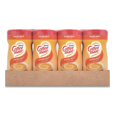 Coffee mate® Non-Dairy Powdered Creamer, Hazelnut, 15 oz Canister, 12/Carton - CT/1 - NES-12345CT-CT