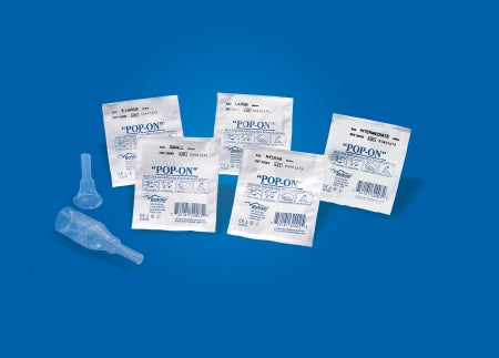 Bard Male External Catheter Pop-On® Self-Adhesive Strip Silicone Small - Box of 30 - 32301-BX