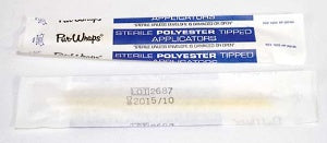 Puritan Medical Products Swabstick Puritan® Polyester Tip Plastic Shaft 6 Inch Sterile 2 per Pack - Case of 1000 - 25-806 2PD YW NEUTRAL-CS