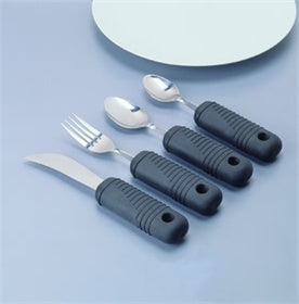 Alimed Rocker Knife Sure Grip™ Right-Left Handed / Bendable Black Stainless Steel - Each - 2970010582-EA