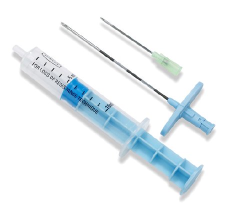 Smiths Medical Epidural Tray Portex® Single Shot Tuohy, Fixed Wing 18 Gauge 3-1/2 Inch - Case of 1 - 4971-18-CS