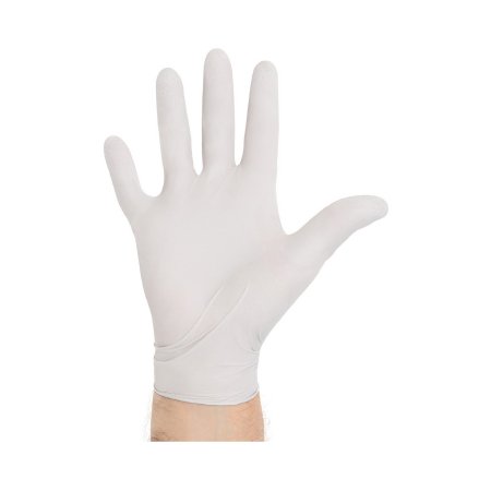 O&M Halyard Inc Exam Glove STERLING® Small Sterile Pair Nitrile Standard Cuff Length Textured Fingertips Gray Not Rated - Case of 200 - 53130-CS