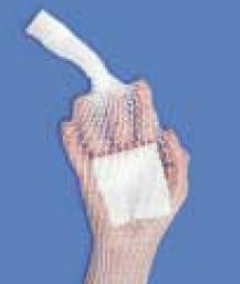 DeRoyal Elastic Net Retainer Dressing Stretch Net™ Tubular Elastic 10 Yard Size 5-1/2 White Small Chest / Axilla NonSterile - Case of 1 - 10-7106-CS
