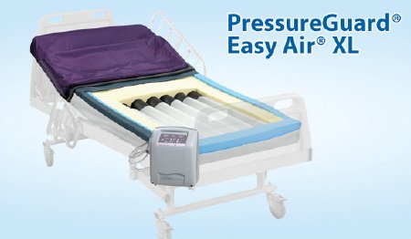 Span America Mattress Coverlet PressureGuard® Easy Air™ XL 48 X 84 Inch Fluid-Proof / Bacteriostatic Fabric For PressureGuard® Easy Air™ XL Bariatric Mattresses - Each - CLT-L8448XL-EA
