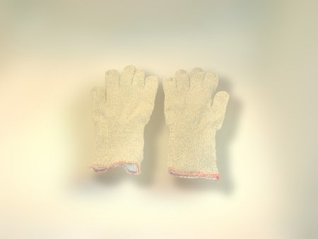 Healthmark Industries Autoclave Glove Seamless One Size Fits Most Cotton White 12.5 Inch Gauntlet Cuff NonSterile - Pair - JB-2636-PR