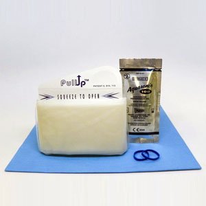 GE Healthcare Ultrasound Transducer Cover Kit Pull Up™ 5-1/2 X 48 Inch Polyethylene Sterile For use with Ultrasound Trandsucer - Box of 24 - E8348PC-BX