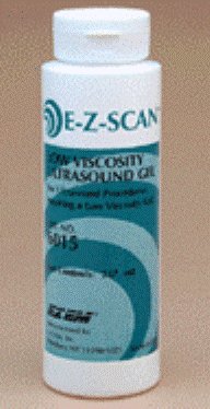 Bracco Diagnostics Ultrasound Gel E-Z-Scan® Scanning Gel 8.5 oz. Bottle - Case of 12 - 601002-CS