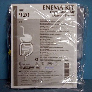 Bracco Diagnostics Enema E-Z-Paque Empty Bag - Case of 48 - 900302-CS