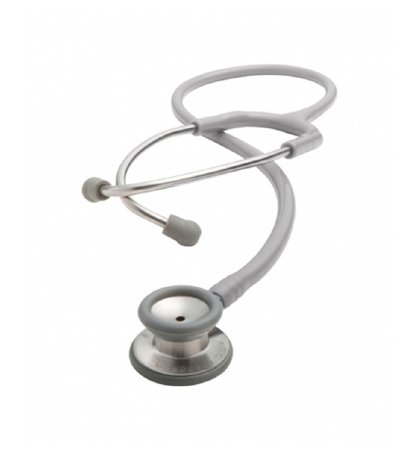 American Diagnostic Corp Classic Stethoscope Adscope® Gray 1-Tube 22 Inch Tube Double Sided Chestpiece - Each - 604G-EA