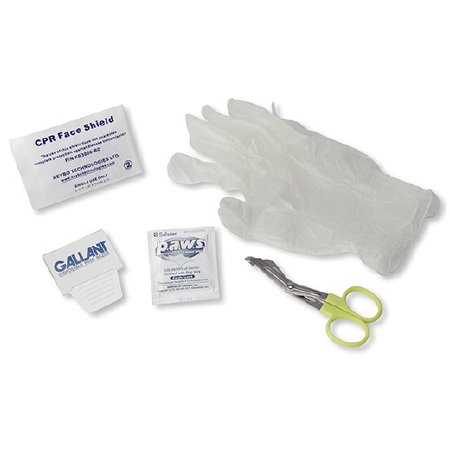 Zoll Medical Accessory Kit Shears, Disposable Prep Razor, Bio-barrier Face Shield, Antimicrobial Wipe, Dry Towel AED Plus, CPR-D Electrode Pads - Each - 8900-0807-01-EA