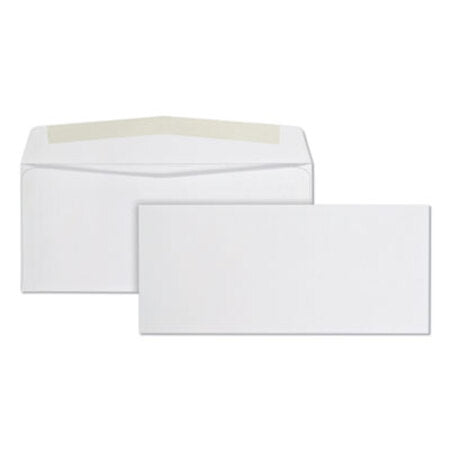 Quality Park™ Business Envelope, #10, Commercial Flap, Side Seam, Gummed Closure, 24 lb Bond Weight Paper, 4.13 x 9.5, White, 500/Box - Box of 1 - QUA-90020-BX