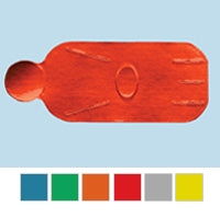 Health Care Logistics IV Bag Port Seal Health Care Logistics Red Foil - Pack of 1000 - 7893R-PK