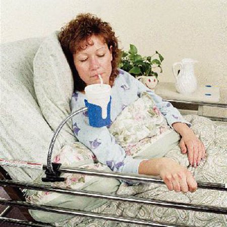 Patterson Medical Supply Bedside Beverage Holder - Each - 557190-EA