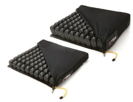 Crown Therapeutics Seat Cushion ROHO® Quadtro Select® High Profile® 16 X 18 X 4 Inch Neoprene Rubber - Each - QS910C-EA