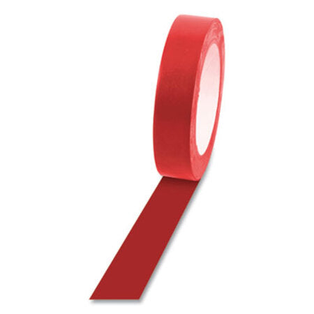 Champion Sports Floor Tape, 1" x 36 yds, Red - Each - CSI-1X36FTRD-EA