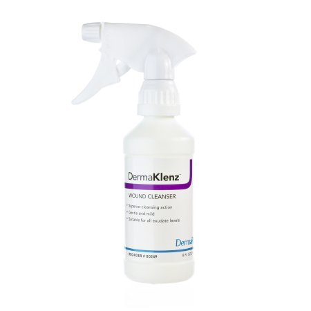 DermaRite Industries Wound Cleanser DermaKlenz® 8 oz. Spray Bottle NonSterile - Each - 00249-EA