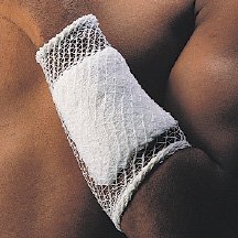DeRoyal Elastic Net Retainer Dressing Stretch Net™ Tubular Elastic 10 Yard Size 7 White Chest / Axilla / Abdomen NonSterile - Case of 1 - 10-7108-CS