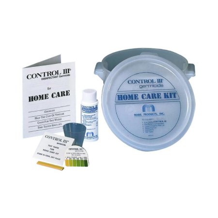 Maril Products Control III® CPAP Disinfectant Kit Quaternary Based Manual Pour Liquid Concentrate 2 oz. Bottle Benzaldehyde Scent NonSterile - Case of 1 - C3/HCK8-CS