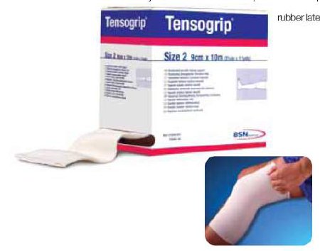 BSN Medical Elastic Tubular Support Bandage Tensogrip® 2-3/4 Inch X 5 Yard Medium Arm / Small Ankle Pull On Beige NonSterile Size C Standard Compression - Box of 1 - 7581FL-BX