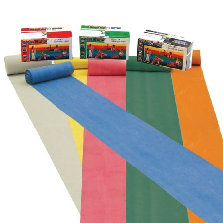 Patterson Medical Supply Exercise Resistance Band CanDo® Low Powder Green 5 Inch X 50 Yard Medium Resistance - Each - 542103-EA
