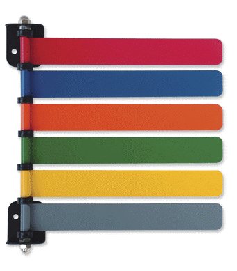 Omnimed Exam Room Signal Flag Wall Mount 1 Flag 8 Inch - Each - 291725-EA