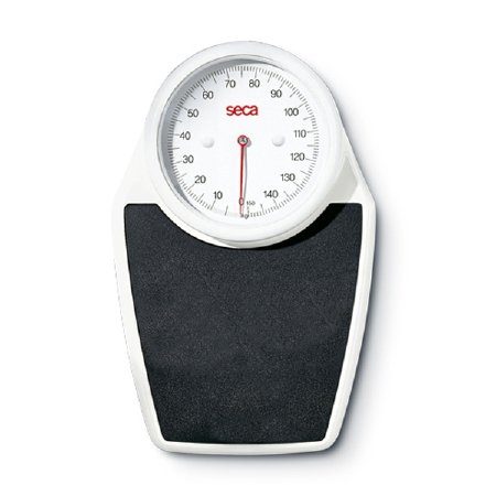 Seca Mechanical Floor Scale seca® 762 Dial Display 320 lbs. / 150 kg Capacity Analog - Each - 7621319004-EA