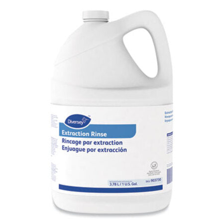 Diversey™ Carpet Extraction Rinse, Floral Scent, 1 gal Bottle, 4/Carton - Each - DVO-903730-EA