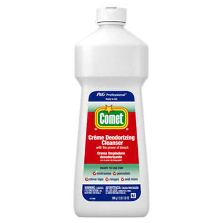 Comet® Creme Deodorizing Cleanser, 32 oz Bottle, 10/Carton - CT/1 - PGC-73163-CT