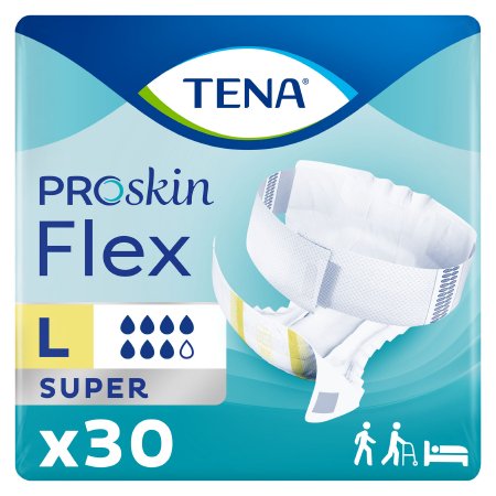 Essity HMS North America Inc Unisex Adult Incontinence Belted Undergarment TENA® ProSkin™ Flex Super Size 16 Disposable Heavy Absorbency - Pack of 1 - 67806-PK
