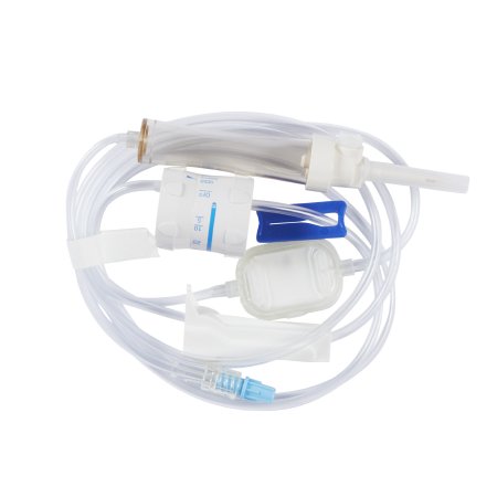 BD Primary IV Administration Set Carefusion Gravity 1 Port 15 Drops / mL Drip Rate Without Filter 74 Inch Tubing Solution - Case of 50 - MFS137-CS