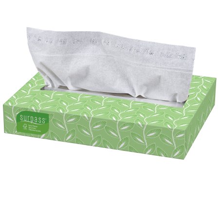 Kimberly Clark Surpass* Facial Tissue White 8 X 8-2/5 Inch 125 Count - Case of 60 - 21390-CS