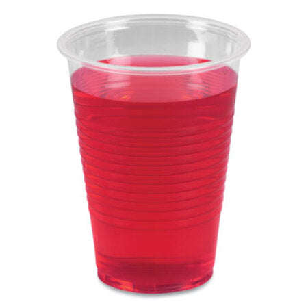 Boardwalk® Translucent Plastic Cold Cups, 9 oz, Polypropylene, 100 Cups/Sleeve, 25 Sleeves/Carton - CT/1 - BWK-TRANSCUP9CT-CT