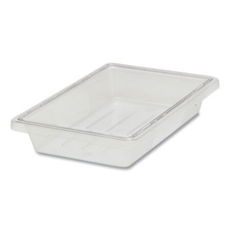 Rubbermaid® Commercial Food/Tote Boxes, 5 gal, 12 x 18 x 9, Clear, Plastic - Each - RCP-3304CLE-EA