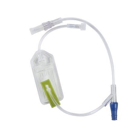 ICU Medical IV Extension Set LifeShield® Needle-Free Port Macro Bore 17 Inch Tubing With Filter - Case of 48 - 2066828-CS