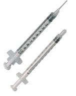 AirTite Products Tuberculin Syringe Exel™ Luer Lock Tip Without Safety - Box of 100 - 26049-BX