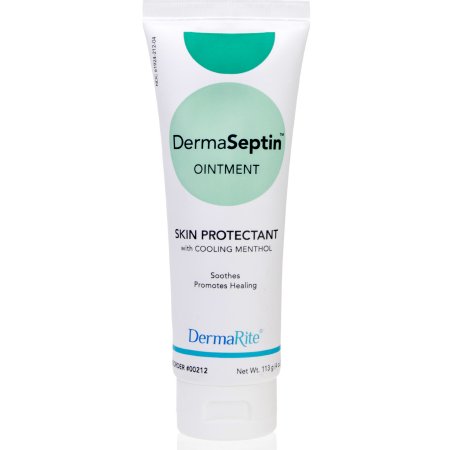 DermaRite Industries Skin Protectant DermaSeptin® 4 oz. Tube Scented Ointment - Case of 24 - 00212-CS