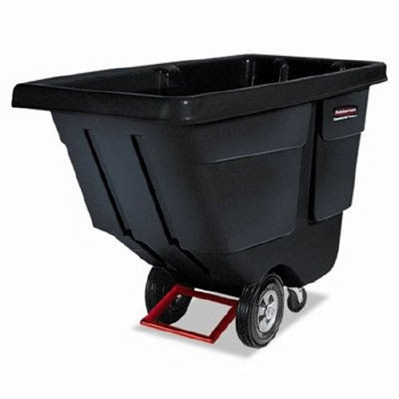 Lagasse Tilt Truck Rubbermaid® 2 Wheels / 2 Casters 850 lbs. Plastic - Each - RCP1314BLA-EA