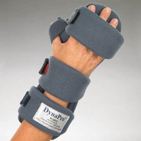 Patterson Medical Supply Finger Orthosis DynaPro™ Finger Flex Adult Medium Hook and Loop Strap Closure Left Hand Blue - Each - 081498575-EA