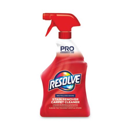 Professional RESOLVE® Spot and Stain Carpet Cleaner, 32 oz Spray Bottle - Each - RAC-97402EA-EA