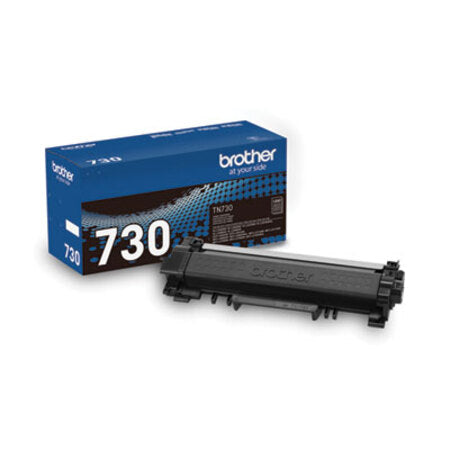 Brother TN730 Toner, 1,200 Page-Yield, Black - Each - BRT-TN730-EA