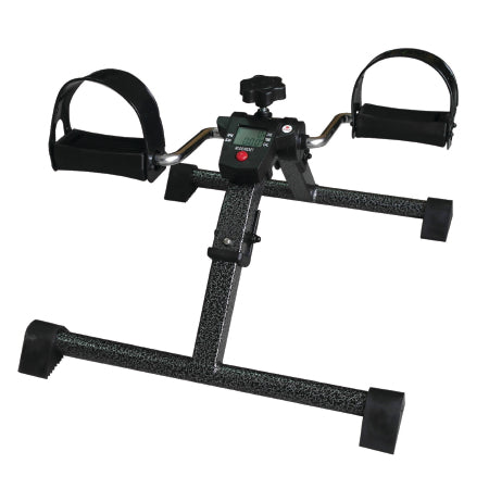 Fabrication Enterprises Pedal Exerciser CanDo® Portable / Display Panel Adjustable Resistance Levels 11 X 17 X 22 Inch Black - Each - 10-0712-EA