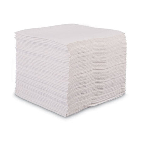 Boardwalk® DRC Wipers, 12 x 13, White, 56 Bag, 18 Bags/Carton - CT/1 - BWK-V040QPW-CT