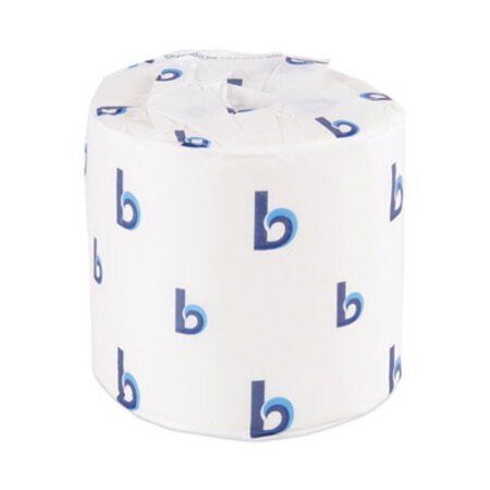 Boardwalk® 1-Ply Toilet Tissue, Septic Safe, White, 1,000 Sheets, 96 Rolls/Carton - CT/1 - BWK-6170B-CT