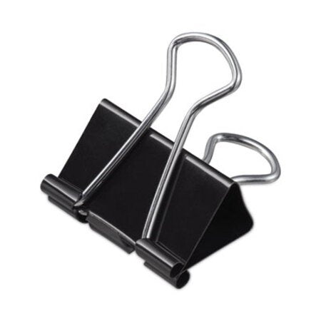 Universal® Binder Clip Value Pack, Mini, Black/Silver, 36/Box - Pack of 1 - UNV-10199VP3-PK