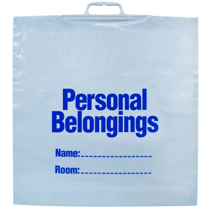 Minigrip Patient Belongings Bag 4 X 20 X 20 Inch Polyethylene Snap Closure White - Case of 250 - PHB2020W-CS