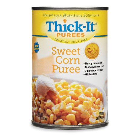 Kent Precision Foods Thickened Food Thick-It® 15 oz. Can Sweet Corn Flavor Puree IDDSI Level 4 Extremely Thick/Pureed - Each - H304-F8800-EA