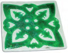 Skil-Care Sensory Gel Pad Quad Tree Blue, 4 Tree Design, 15 X 15 Inch, Gel - Each - 912442B-EA